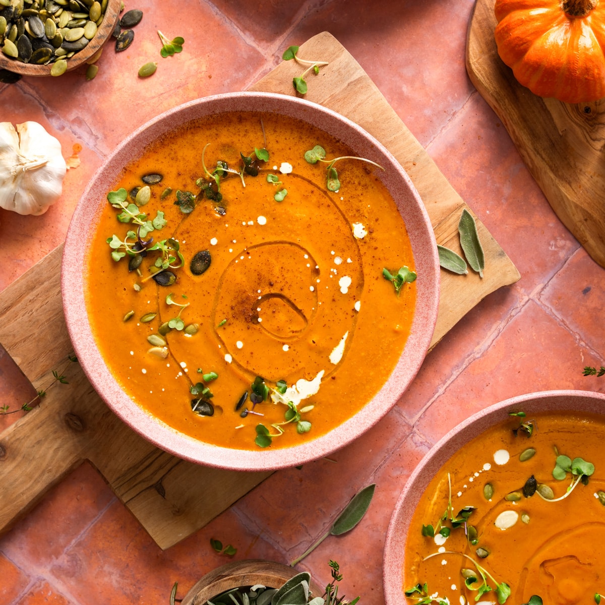 Fall's Best: Nutrient-Packed Vegan Pumpkin Tomato Soup Recipe
